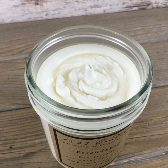 1803 Candles Friendship Soy Wax Candle 14 Oz With Black Screw Lid & Inspirationa - Picture 6 of 6